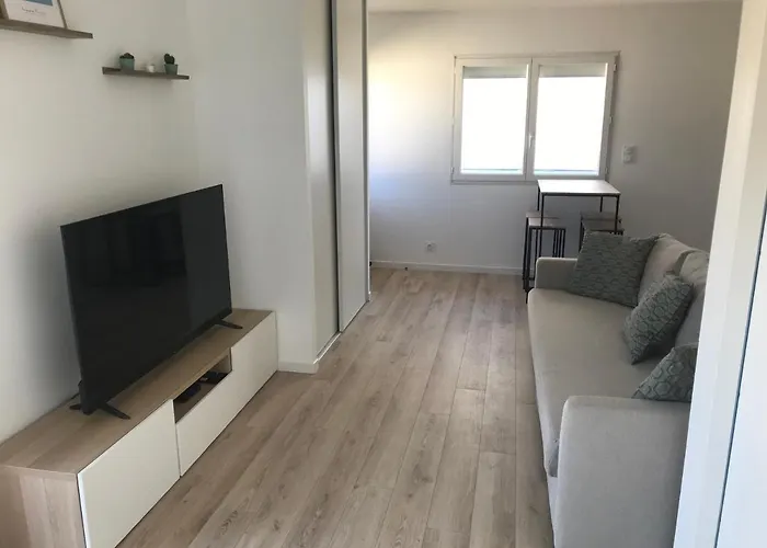 En Bord De Serviettes Non Incluses Apartment Frontignan